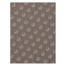 Toalha De Mesa Comercialização de programas de restaurantes marro