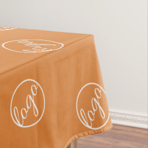 Toalha De Mesa Comercialização de Restaurantes Laranja Personaliz