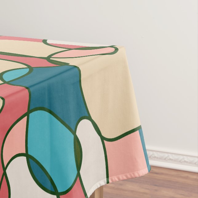 Toalha De Mesa composição de elementos de rabisco (Posição Original)