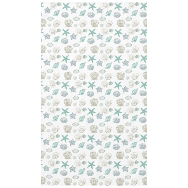 Toalha De Mesa Conchas marítimas (Frente)