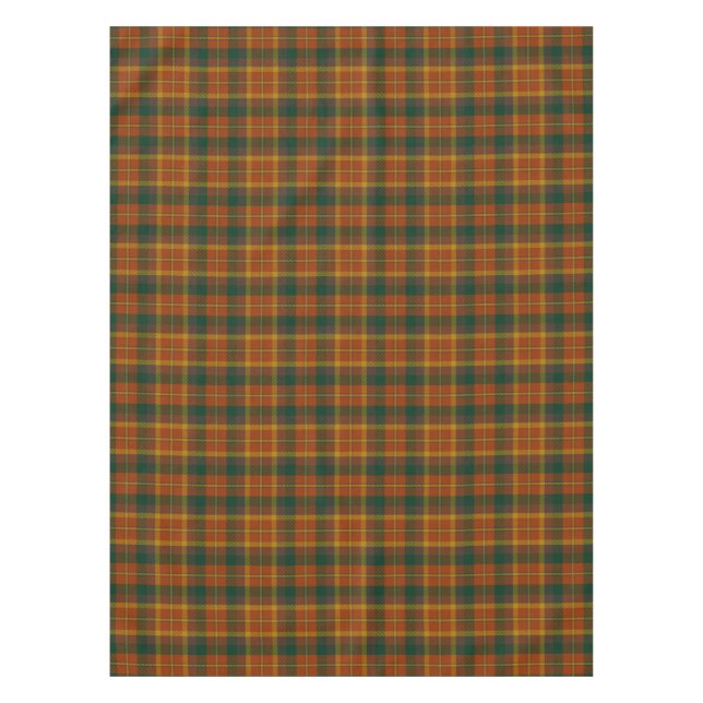 Toalha De Mesa Condado de Monaghan Irish Tartan (Frente)