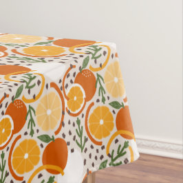 Toalha De Mesa Confete de Frutas Cítricas Modernas Verão Cozinha 