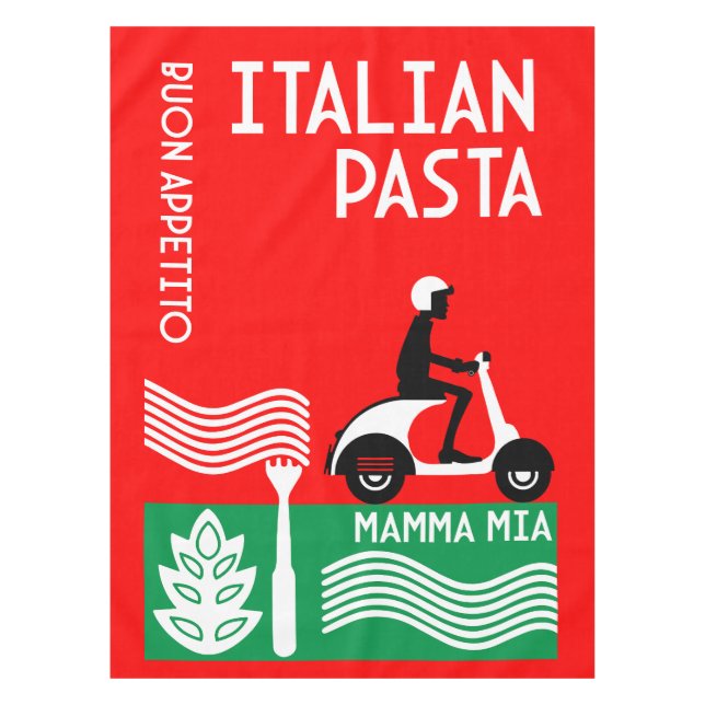 Toalha De Mesa Cook italiano (Frente)