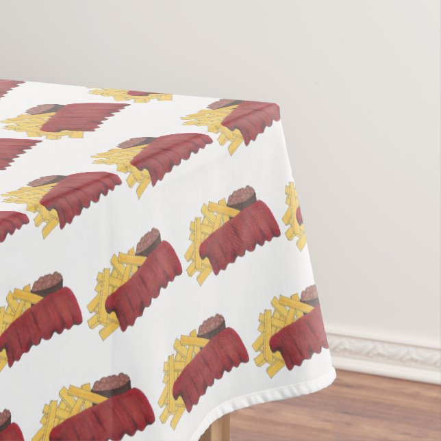 Toalha De Mesa Cookoff de costelas Barbeque Barbeque de CHURRASCO (Posição Original)