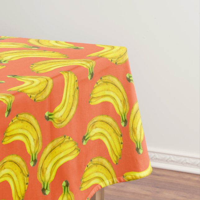 Toalha De Mesa Cor da água das bananas (Posição Original)
