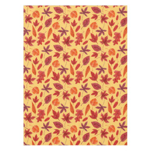 Toalha De Mesa Cor d'água das folhas do outono vermelho