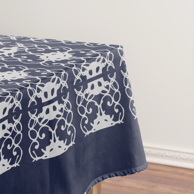 Toalha De Mesa Cor damasco selvagem (Posição Original)