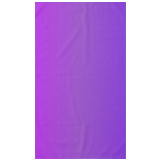 Toalha De Mesa Cor de gradiente Roxo (Frente)