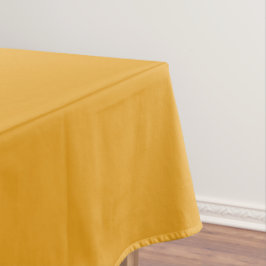 Toalha De Mesa Cor Sólida Amarela Marigold | Clássico | Elegante