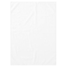 Toalha De Mesa Cor Sólida Branca Nítida