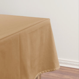 Toalha De Mesa Cor Sólida Castanho | Clássico | Elegante