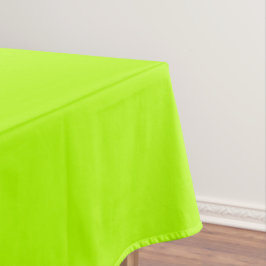 Toalha De Mesa Cor sólida do Limão Neon | Clássico | Elegante