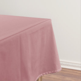 Toalha De Mesa Cor Sólida do Rosa Dusty