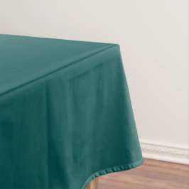 Toalha De Mesa Cor Sólida do Teal Escuro