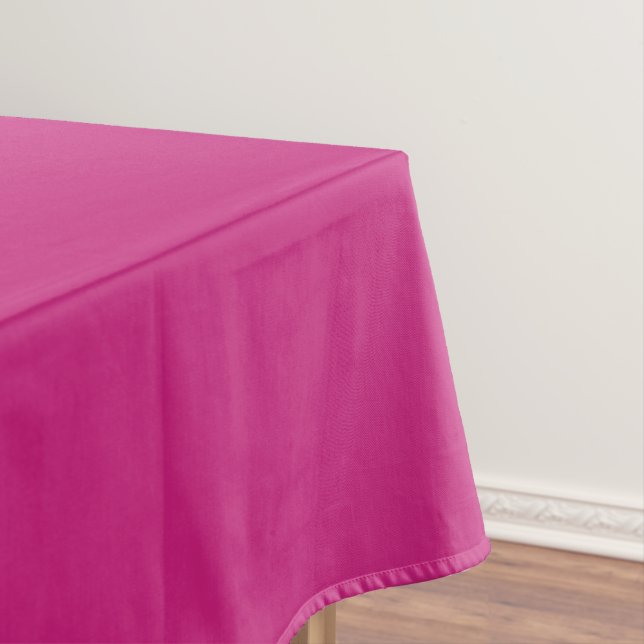 Toalha De Mesa Cor Sólida Magenta bonito (Posição Original)