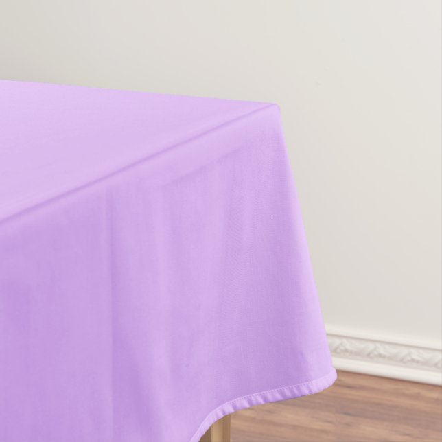 Toalha De Mesa Cor Sólida Mauve | Clássico | Elegante (Posição Original)