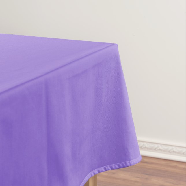 Toalha De Mesa Cor Sólida Mauve Roxo | Clássico | Elegante (Posição Original)