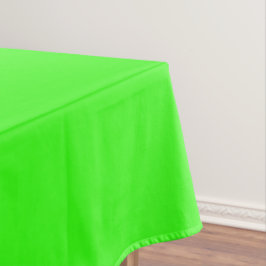 Toalha De Mesa Cor Sólida Neon Verde | Clássico | Elegante