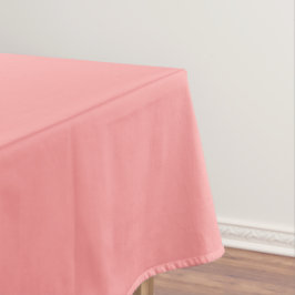 Toalha De Mesa Cor Sólida Rosa do Salmão de Pastel | Elegante Clá