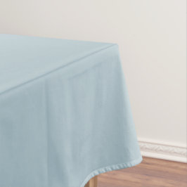 Toalha De Mesa Cor Sólido Azul Pastel | Elegante Clássico