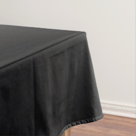 Toalha De Mesa Cor Sólido Preta do Jato