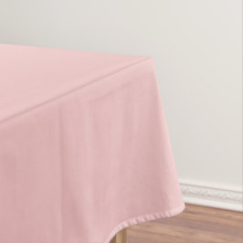 Toalha De Mesa Cor Sólido Rosa Bebê