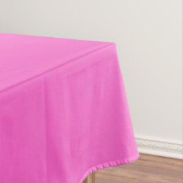 Toalha De Mesa Cor Sólido Rosa rosa | Clássico | Elegante