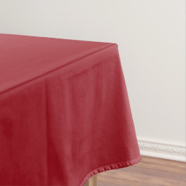 Toalha De Mesa Cor Sólido Vermelha Ruby | Clássico | Elegante