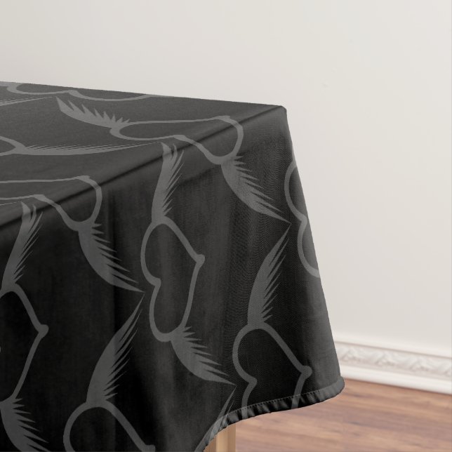 Toalha De Mesa Coração com Ala Gótica (Posição Original)