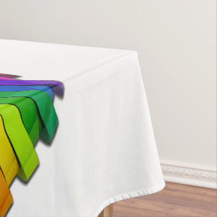 Toalha De Mesa Coração tridimensional escultural do SlipperyJoe b