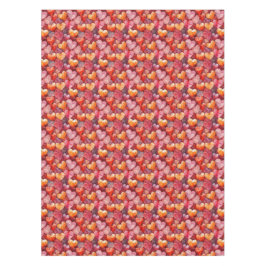 Toalha De Mesa Corações Cristais De Amor