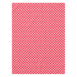 Toalha De Mesa Corações vermelhos