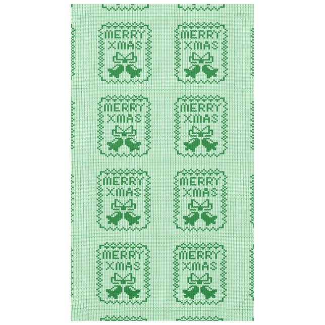 Toalha De Mesa Cordéis feios de camisolas e Feliz Natal w (Frente)