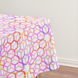 Toalha De Mesa Cores Geométricas Grandes