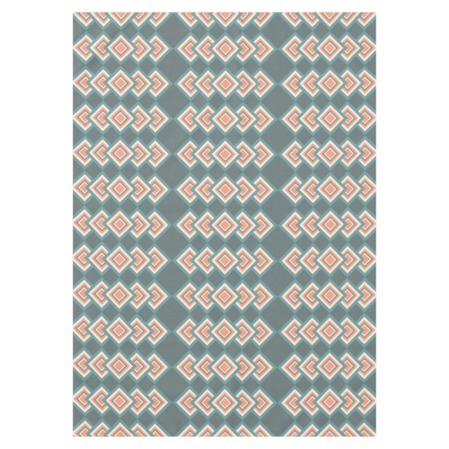 TOALHA DE MESA CORES RÚSTICAS ANTIGAS (Frente)
