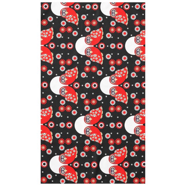 Toalha De Mesa Coruja Escandinava Tablecloth (Frente)