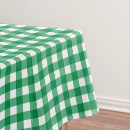 Toalha De Mesa Country Green Gingham
