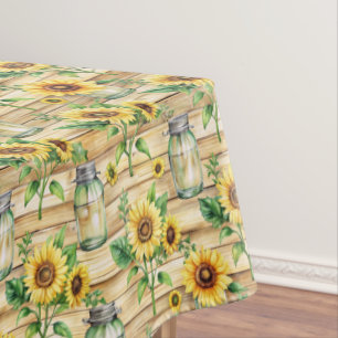 Toalha De Mesa Country Sunflower