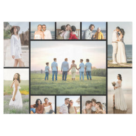 Toalha De Mesa Create Your Own 11 Photo Collage