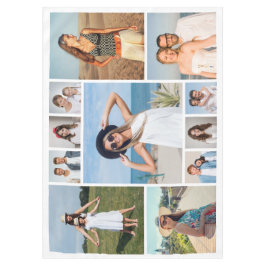 Toalha De Mesa Create Your Own 11 Photo Collage