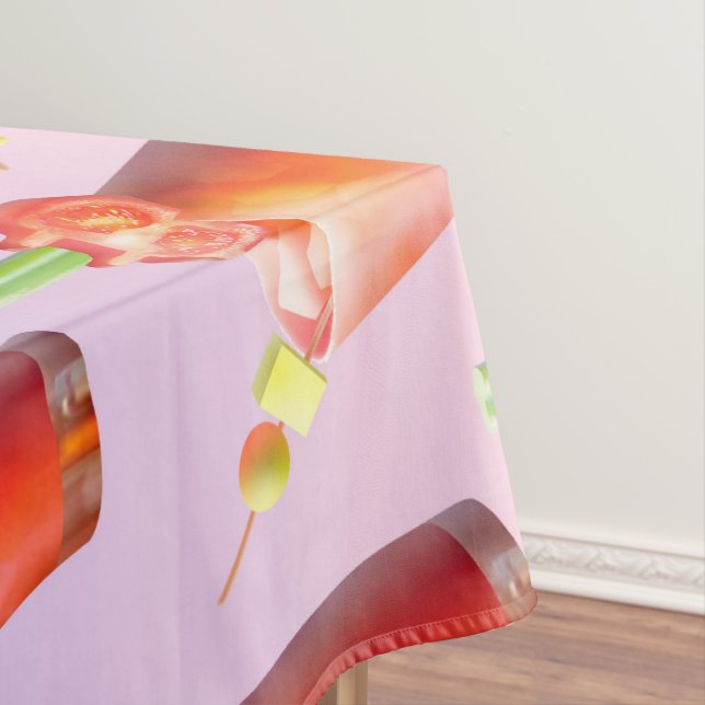 Toalha De Mesa Creative Bloody Mary Cocktail (Posição Original)