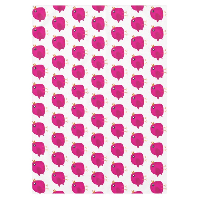 Toalha De Mesa Crianças, passarinho fofo (Frente)