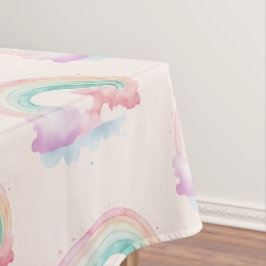 Toalha De Mesa Crianças Rainbow Magic Teapot Aniversário