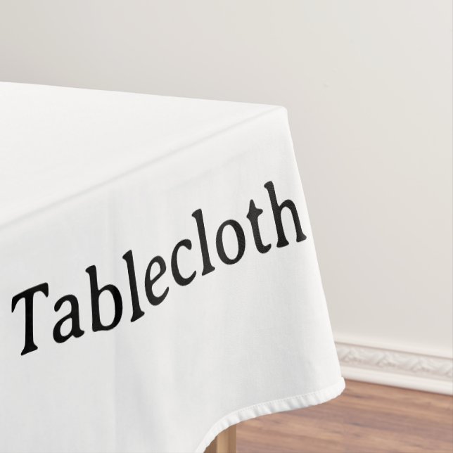 Toalha De Mesa Crie seu próprio simples personalizado 52"x70" (Posição Original)
