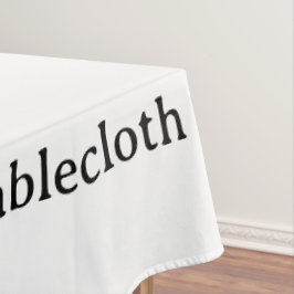 Toalha De Mesa Crie seu próprio simples personalizado 60"x104"