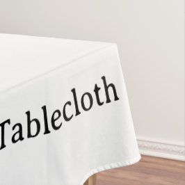 Toalha De Mesa Crie seu próprio simples personalizado 60"x84"