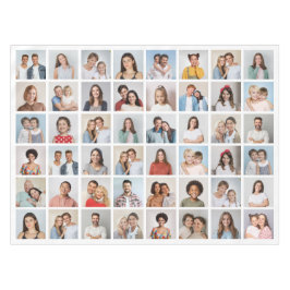 Toalha De Mesa Crie Sua Própria Colagem de 48 Fotos