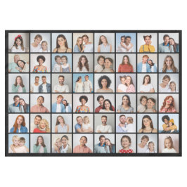 Toalha De Mesa Crie Sua Própria Colagem de 48 Fotos
