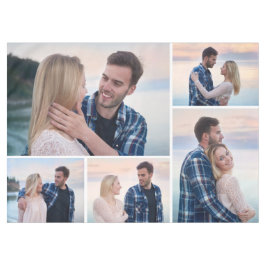 Toalha De Mesa Crie sua própria colagem de fotos