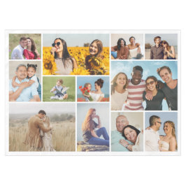 Toalha De Mesa Crie Sua Própria Colagem De Fotos 12